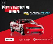 Get A Private Registration Number In The UK 