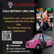 Child's Birthday Limo Hire